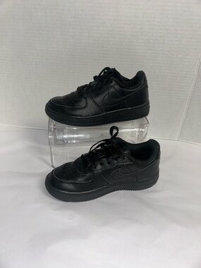 Nike Forcé 1 Kids Black Low-Top Sneakers